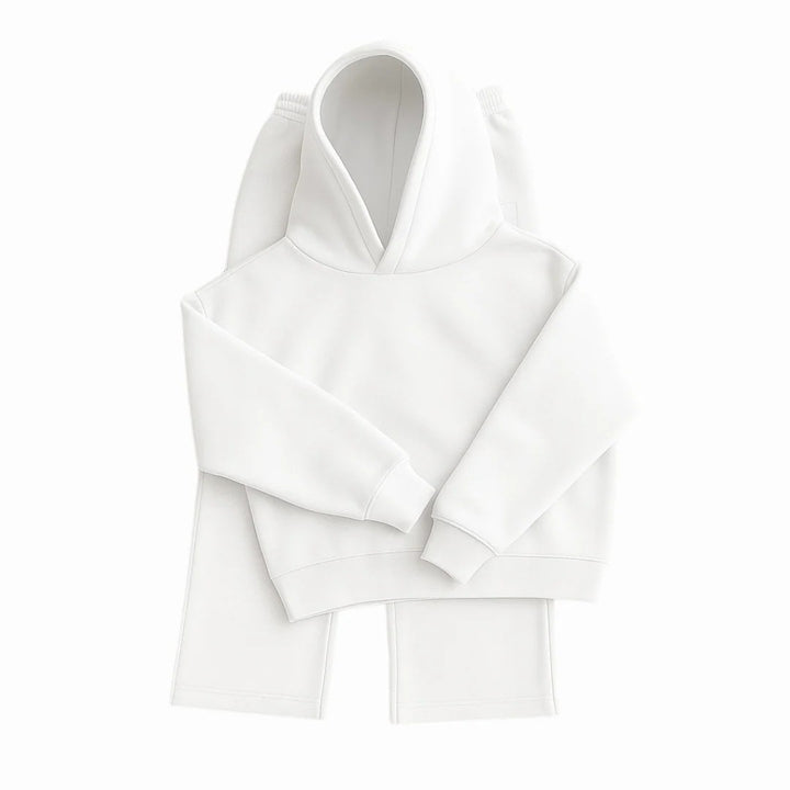 Damen Sportliches Hoodie-Set