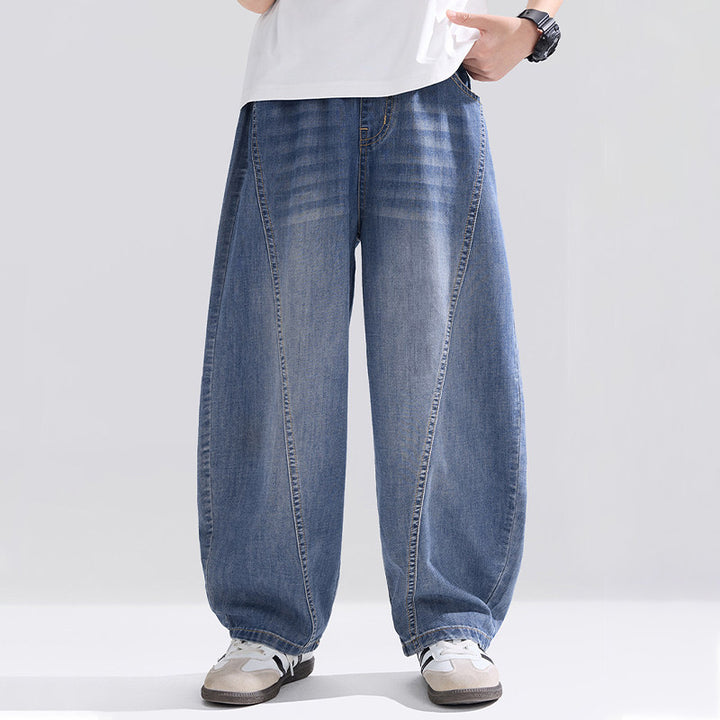 Unisex weite Jeans mit lässigem Schnitt Drune
