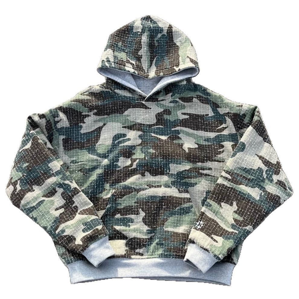 Damen Kapuzenpullover mit einzigartigem Camouflage-Innenfutter Drune
