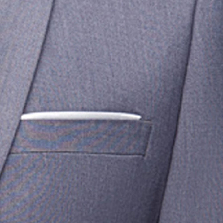 Herren Zweiteiliger Slim-Fit Anzug mit Ein-Knopf-Sakko und schmaler Anzughose Drune
