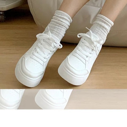 Damen sportive und trendige Sneakers mit extraleichter Sohle Drune
