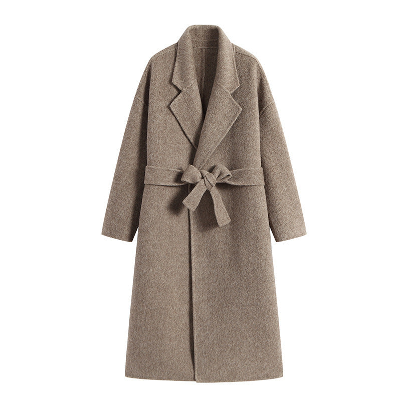 Damen Elegante und lässige Oversized-Wolljacke Drune