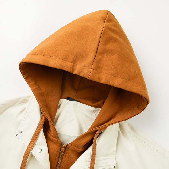 Herren Sportliche Übergangsjacke mit Kapuze Drune