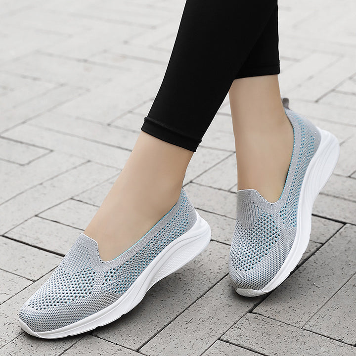Damen nan nahtloser Sockensneaker mit Memory-Fußbett und flexibler Leichtlaufsohle Drune