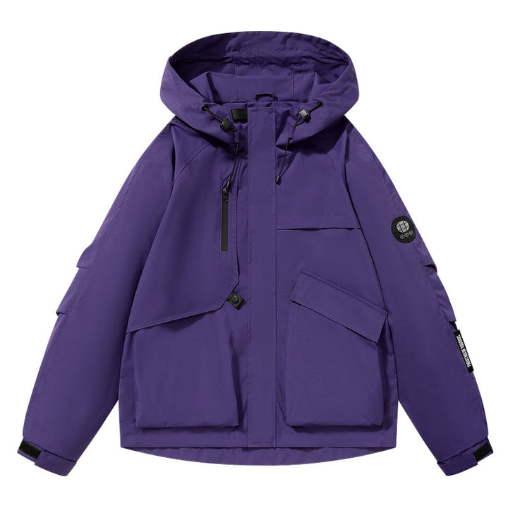 Herren Funktionale Outdoor-Jacke mit zahlreichen Taschen
