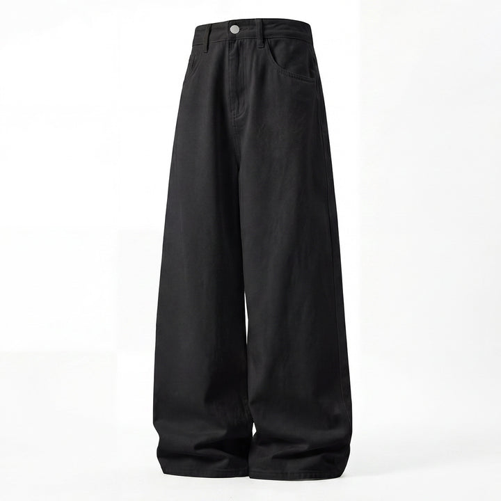 Damen Hochtaillierte Denim‑Hose mit extra weitem Ballon‑Bein und Five‑Pocket‑Design Drune