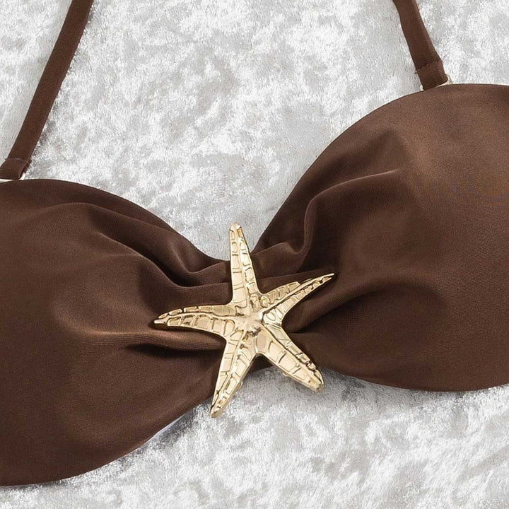 Damen Bikini-Set mit luxuriösem Sternenakzent Drune