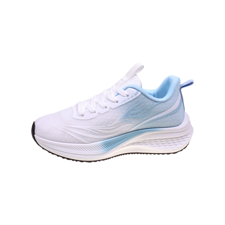 Damen Leichter Laufsneaker mit dicker Dämpfungs-Plateausohle und atmungsaktivem Mesh-Obermaterial Drune