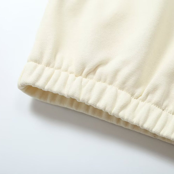 Damen Oversize Pullover mit Halbzip‑Stehkragen, elastischem Saum und überschnittenen Ärmeln Drune