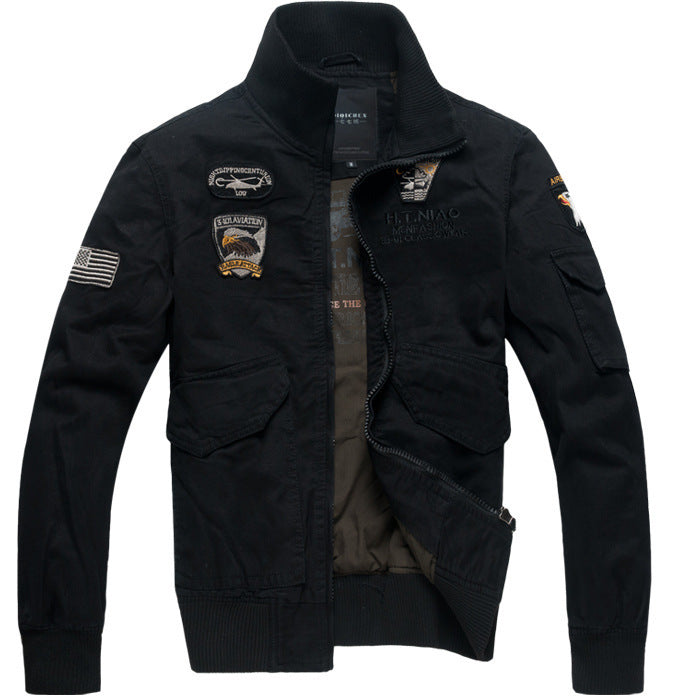 Herren Modische Utility-Jacke Drune