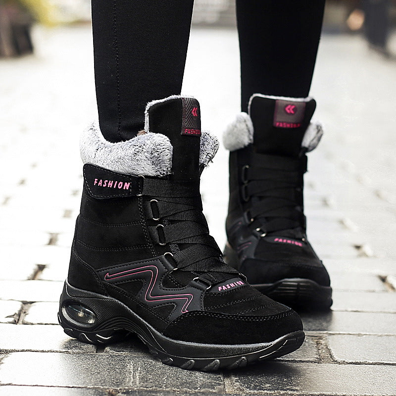 Damen Winterstiefel mit kuscheligem Innenfutter und rutschfester Sohle Drune