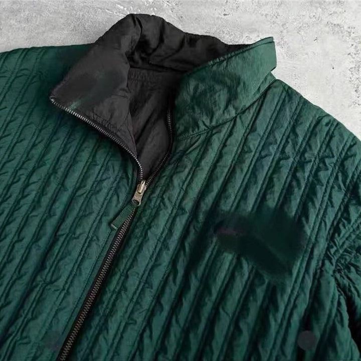 Damen Steppjacke mit hohem Kragen und verdecktem Reißverschluss Drune