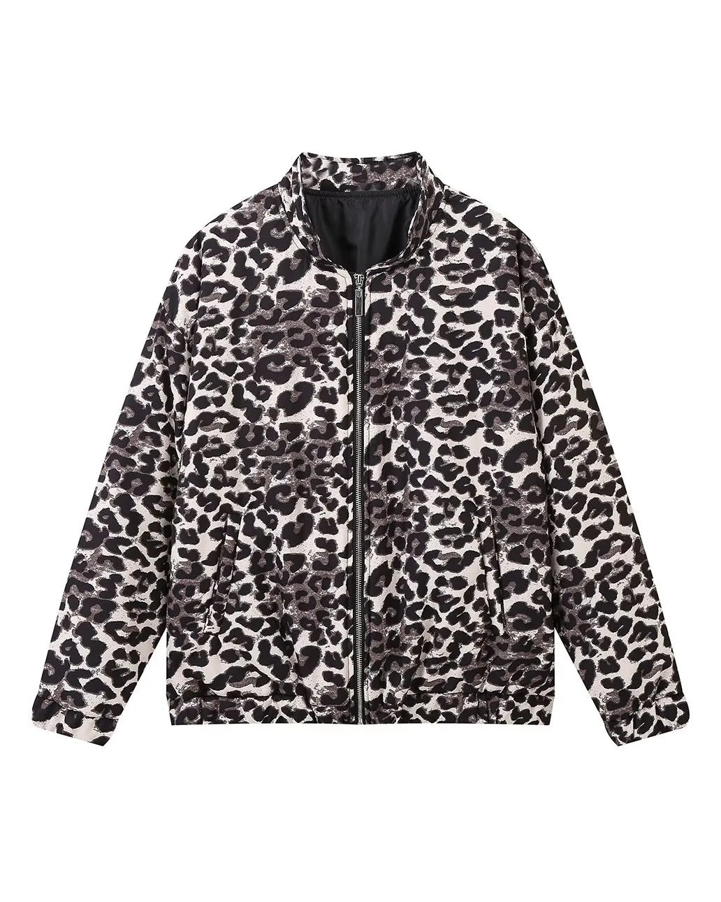 Drune | Gekürzte Lockere Zip Jacke