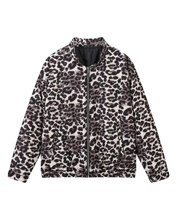 Drune | Gekürzte Lockere Zip Jacke