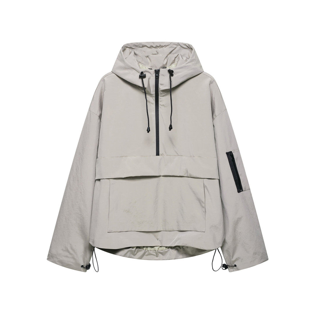 Damen Funktionsjacke mit praktischen Taschen und verstellbarem Bund Drune