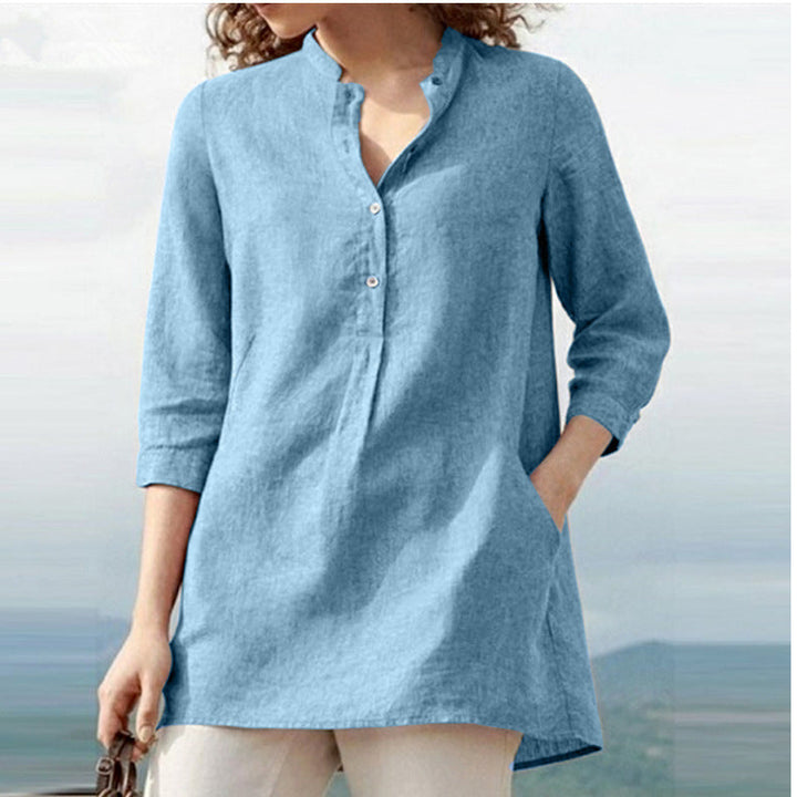 Drune | Elegante Leinenbluse