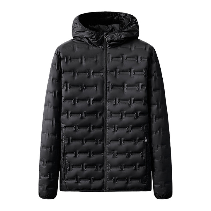 Herren Ultraleichte Kassetten-Steppjacke mit Kapuze und Kompaktfüllung Drune