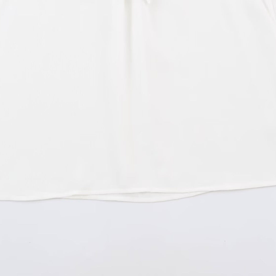 Damen Romantische Spitzenbluse mit Volants und Stehkragen Drune