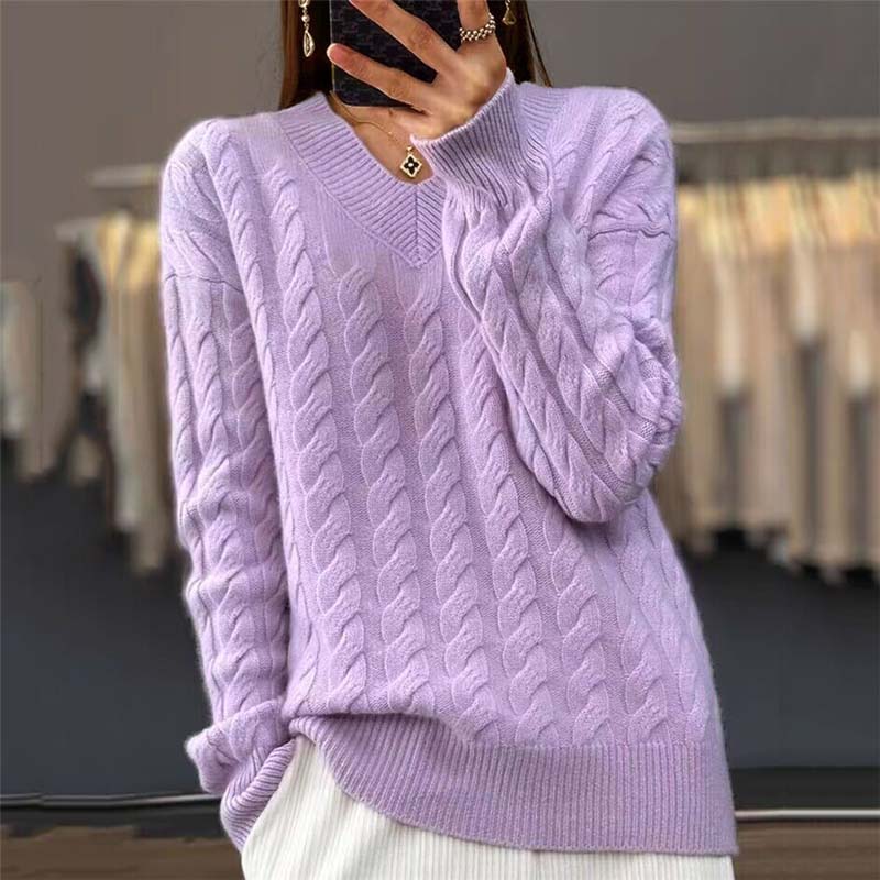 Drune | Pullover mit Zopfmuster