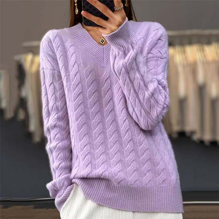 Drune | Pullover mit Zopfmuster