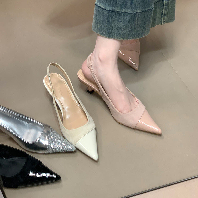 Damen Elegante Slingback-Pumps mit komfortabler Lederfußbettung und modernem Schnitt Drune