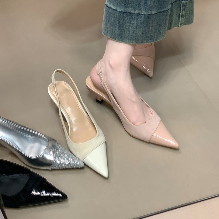 Damen Elegante Slingback-Pumps mit komfortabler Lederfußbettung und modernem Schnitt Drune
