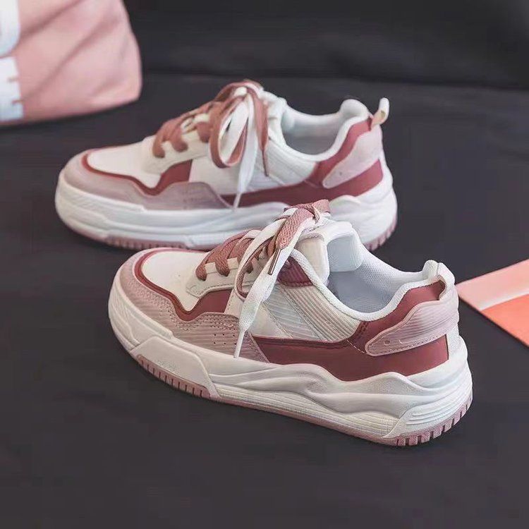 Damen Sportliche Sneakers mit flexibler Laufsohle und atmungsaktiver Obermaterialkombination Drune