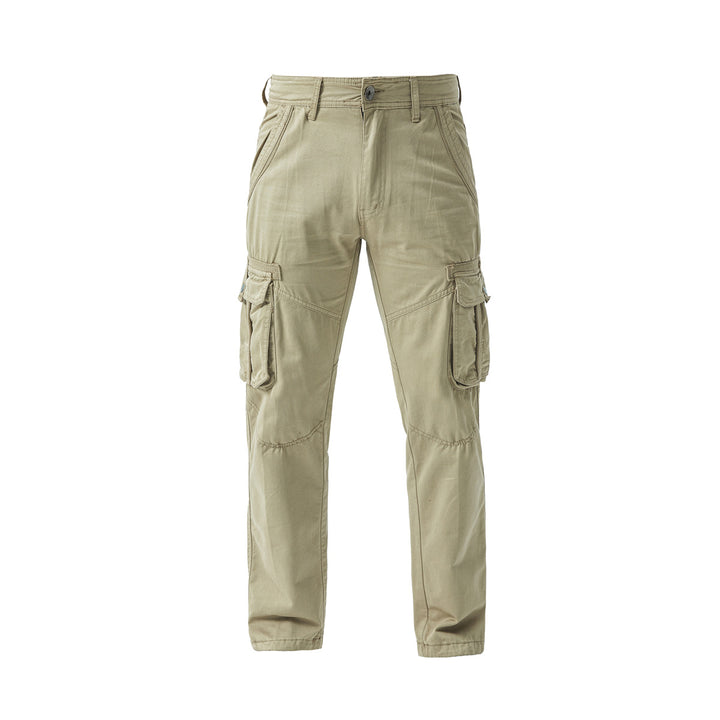 Herren Tapered Cargo‑Hose mit Mehrfachtaschen, Knieabnähern und Utility‑Details Drune