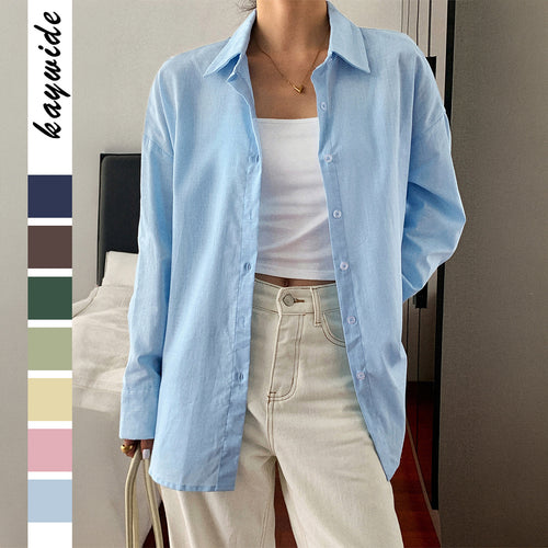 Damen nan zweiteiliges Sommer-Set aus leichtem Oversize-Hemd und ärmellosem Mini-Kleid Drune