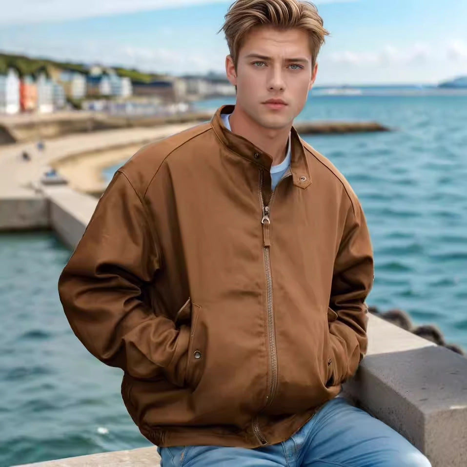 Herren vielseitige Outdoor-Jacke mit praktischen Taschen und wetterfestem Material Drune