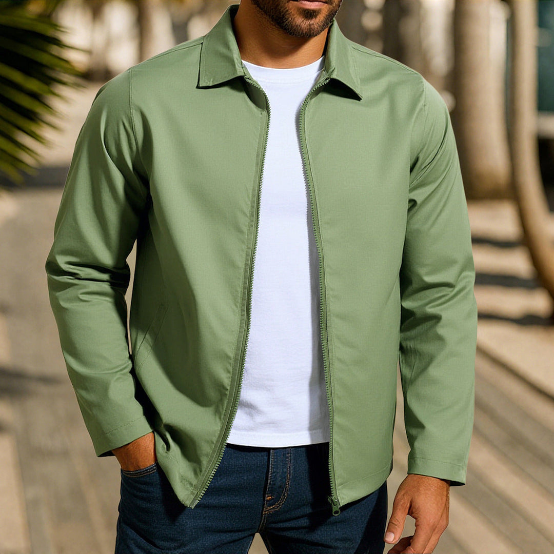 Herren lässige Freizeitjacke mit innovativer Windschutztechnologie Drune