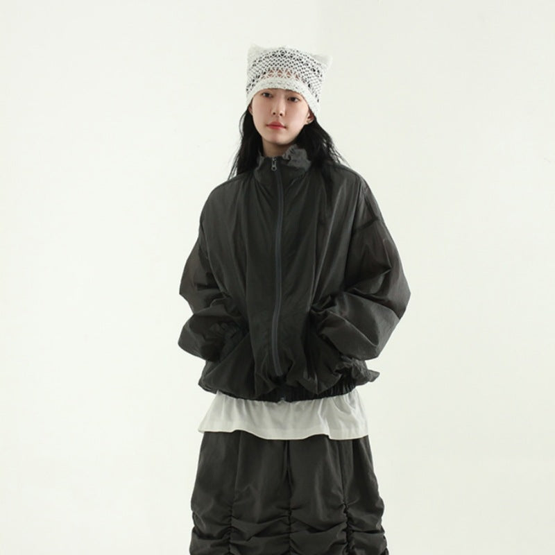 Damen sportliche Übergangsjacke mit lässigem Schnitt Drune