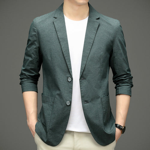 Herren legerer Blazer mit modernem Schnitt und praktischen Taschen Drune