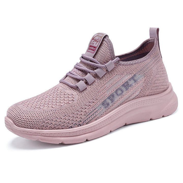 Damen Atmungsaktive Sport-Sneakers mit elastischem Obermaterial und dämpfendem Fußbett Drune