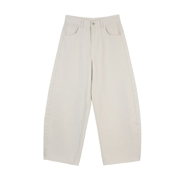 Damen Weite Baumwollhose Drune