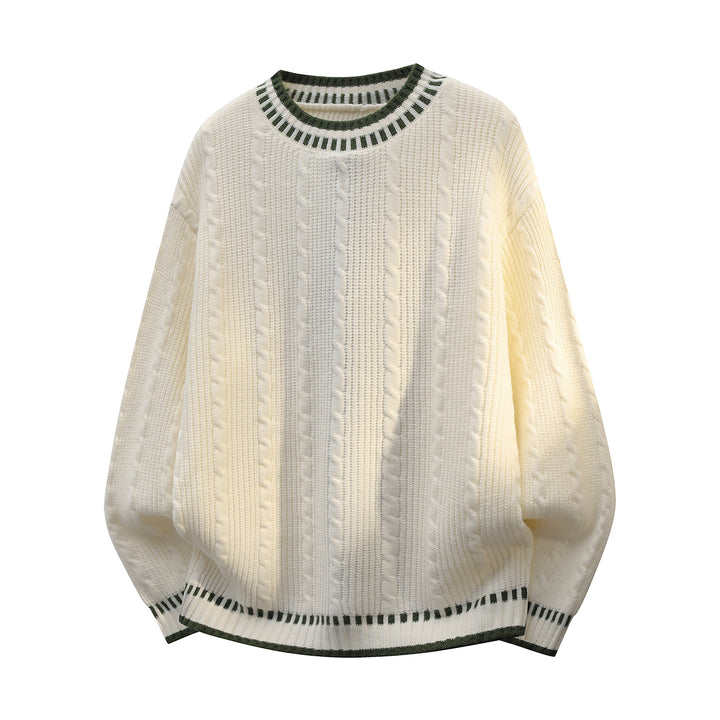 Damen Modischer Pullover mit strukturiertem Design Drune