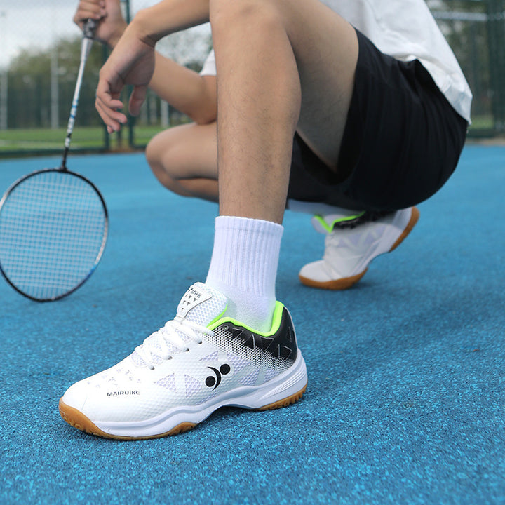 Unisex Indoor-Court-Sneaker mit griffiger nicht abfärbender Gummisohle und verstärkter Zehenkappe Drune