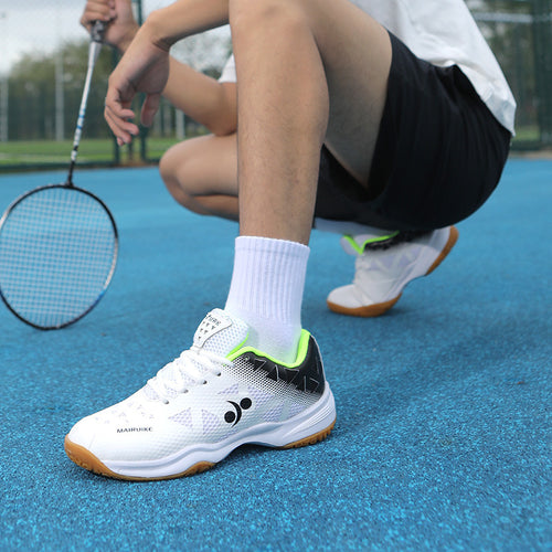 Unisex Indoor-Court-Sneaker mit griffiger nicht abfärbender Gummisohle und verstärkter Zehenkappe Drune