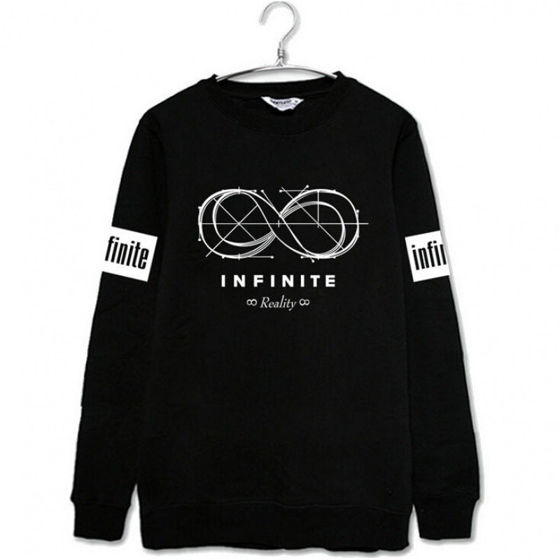 Damen Sweatshirt mit kreativem Endlosschleifen-Design und komfortabler Passform Drune