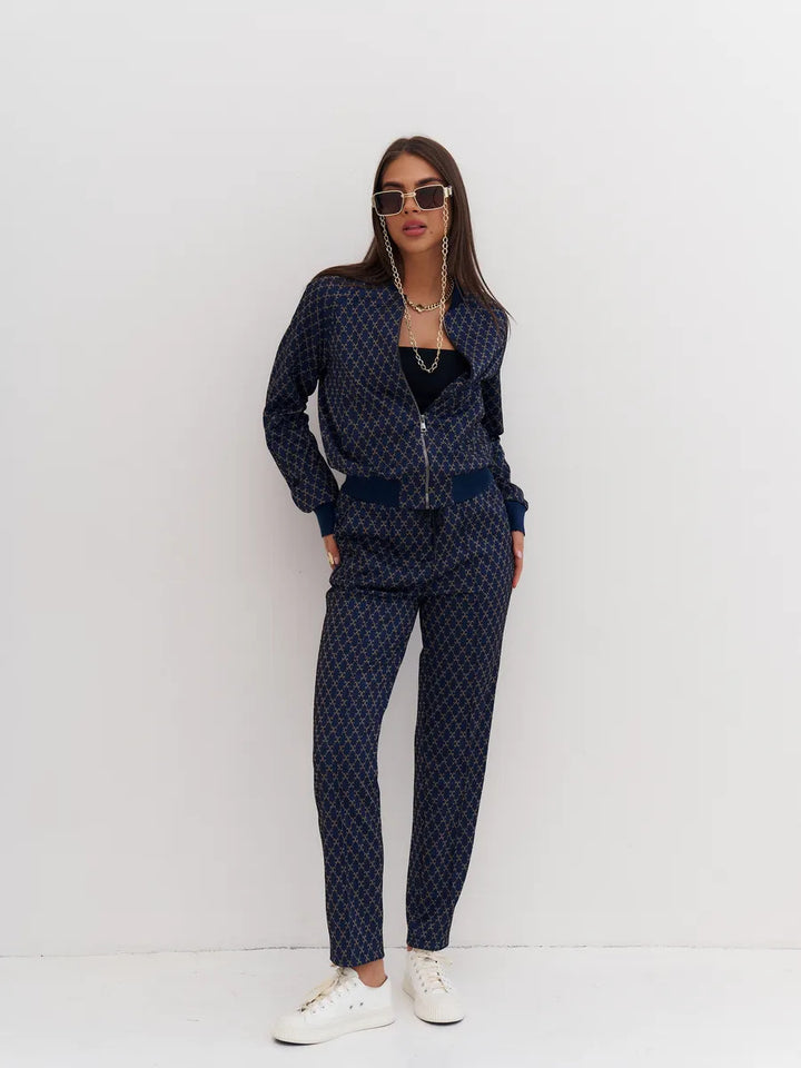 Damen lässiges und modisches Sport-Set Drune