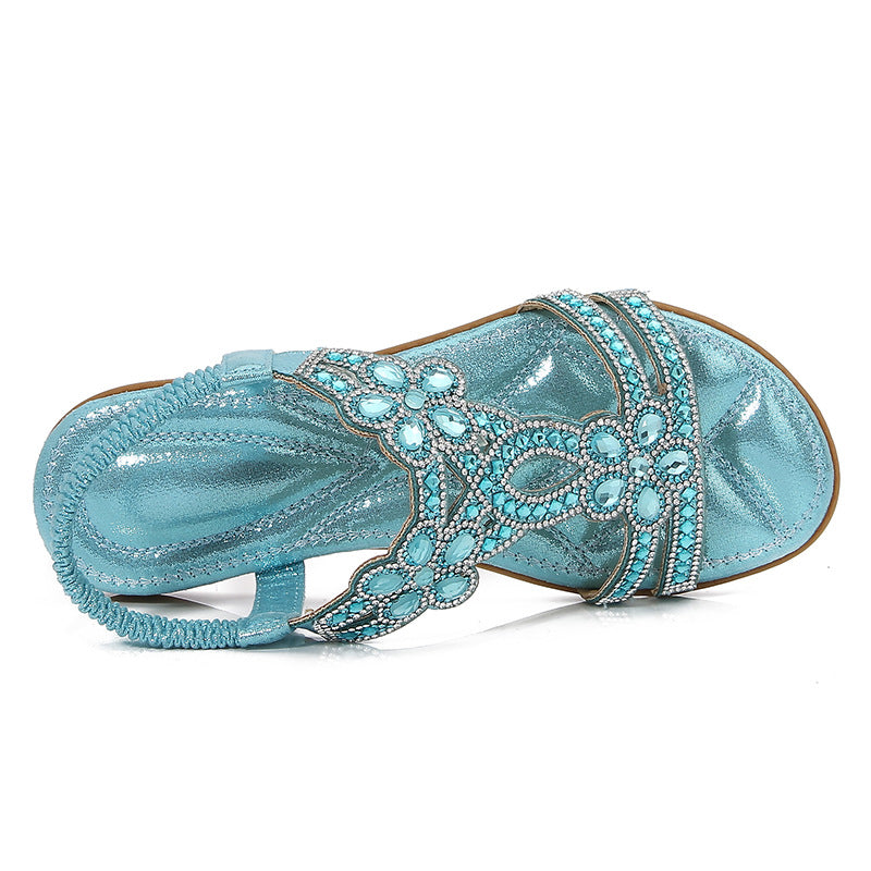 Damen Elegante Riemensandalen mit kunstvollen Details Drune