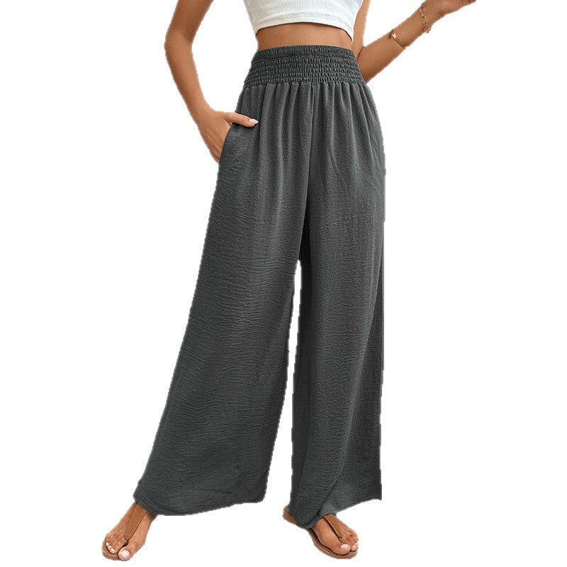Damen Weite Lockere Freizeithose Drune