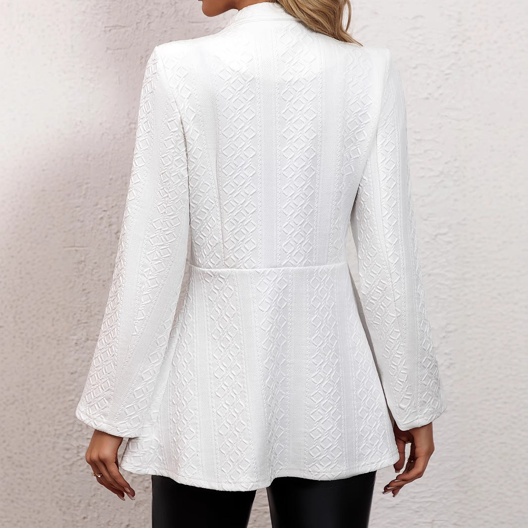 Damen modischer Blazer mit strukturiertem Design Drune