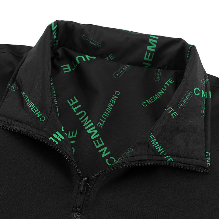 Damen leichte Windbreaker Jacke Drune