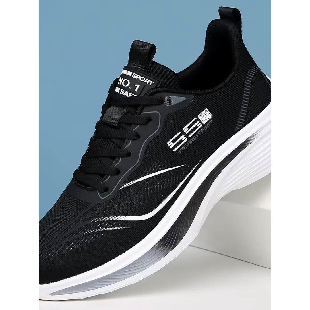 Herren Sportliche Lauf-Sneaker mit Stoßdämpfung und atmungsaktivem Design Drune