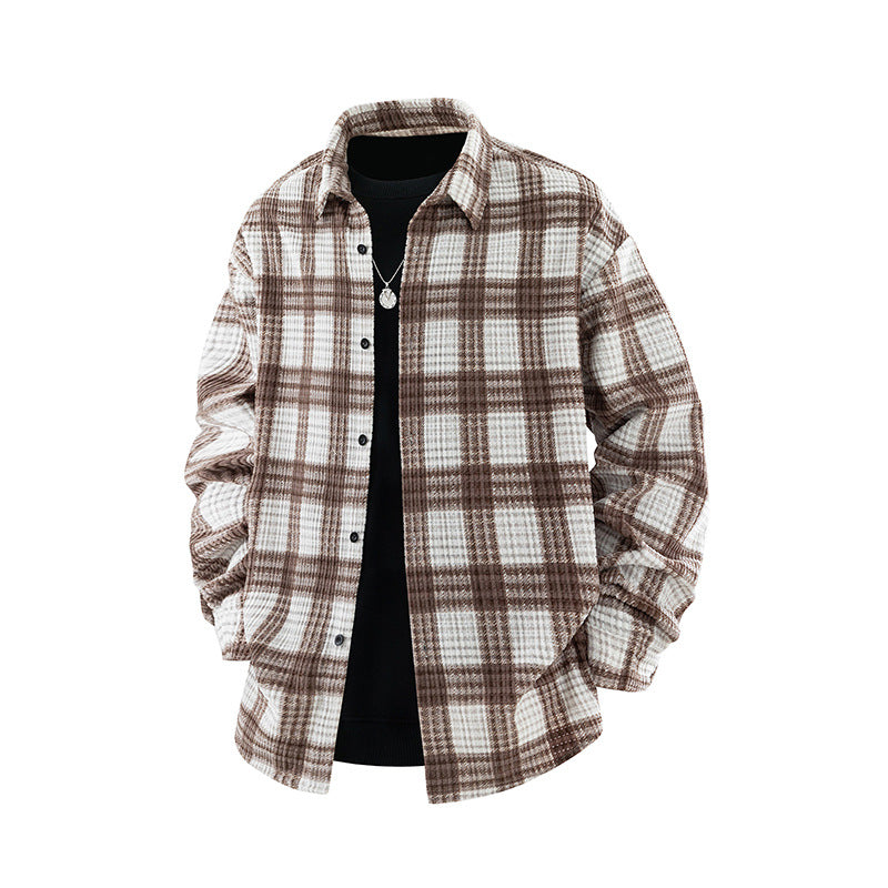 Herren Karierte Flanell Hemd