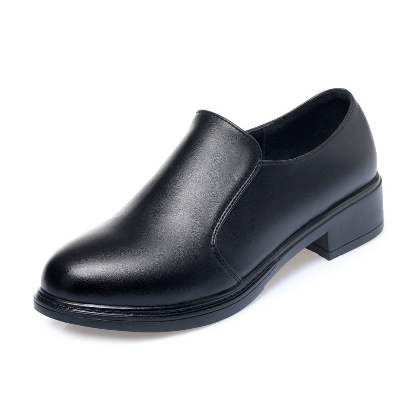 Damen Elegante Schnürschuhe mit bequemen Blockabsatz und dezentem Design Drune