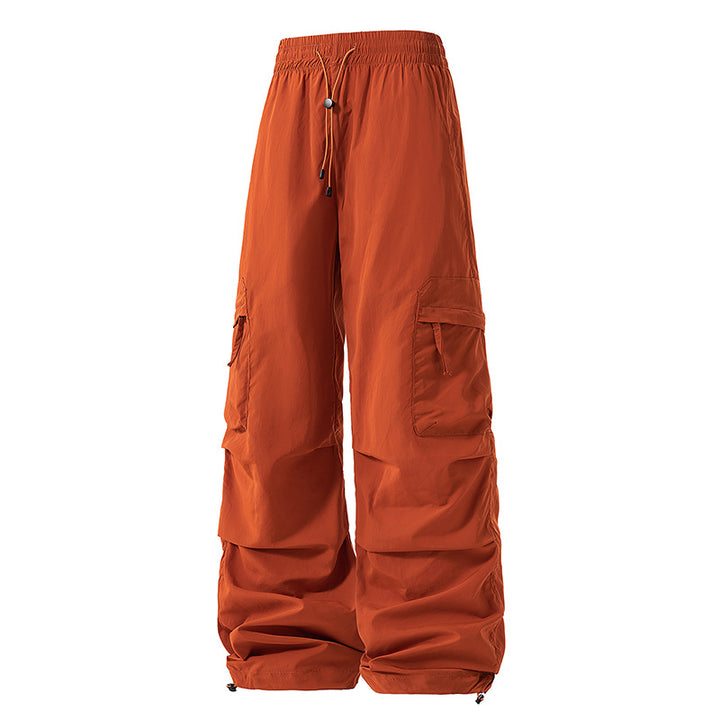 Damen Cargo-Hose mit elastischem Bund und Taschen Drune
