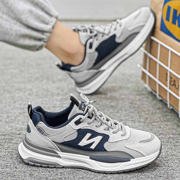 Herren Dämpfender Chunky-Laufschuh mit Mesh-Außenschicht und Komfortgedächtnis-Sohle Drune