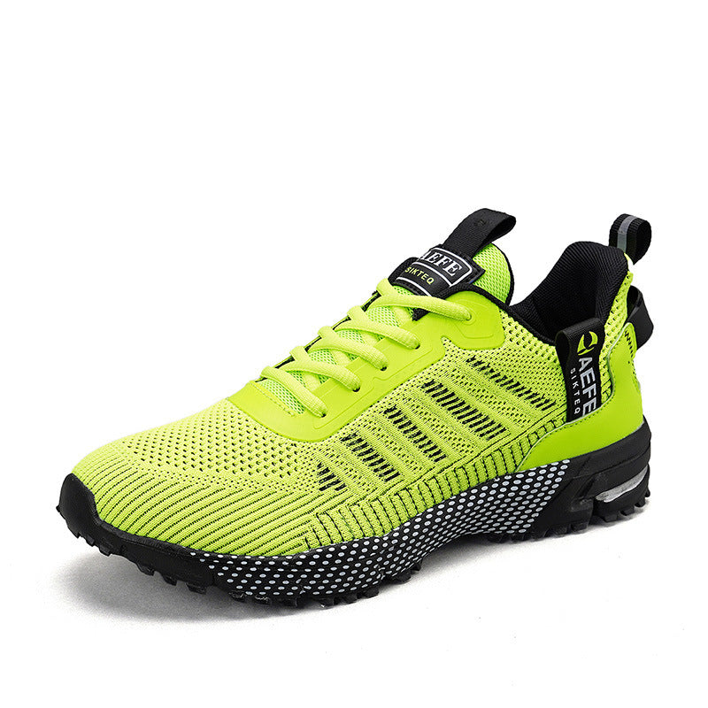Herren atmungsaktive leichte Laufschuhe mit stoßdämpfender Gelfederung und rutschfester Außensohle Drune
